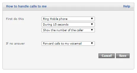 how to handle calls to me