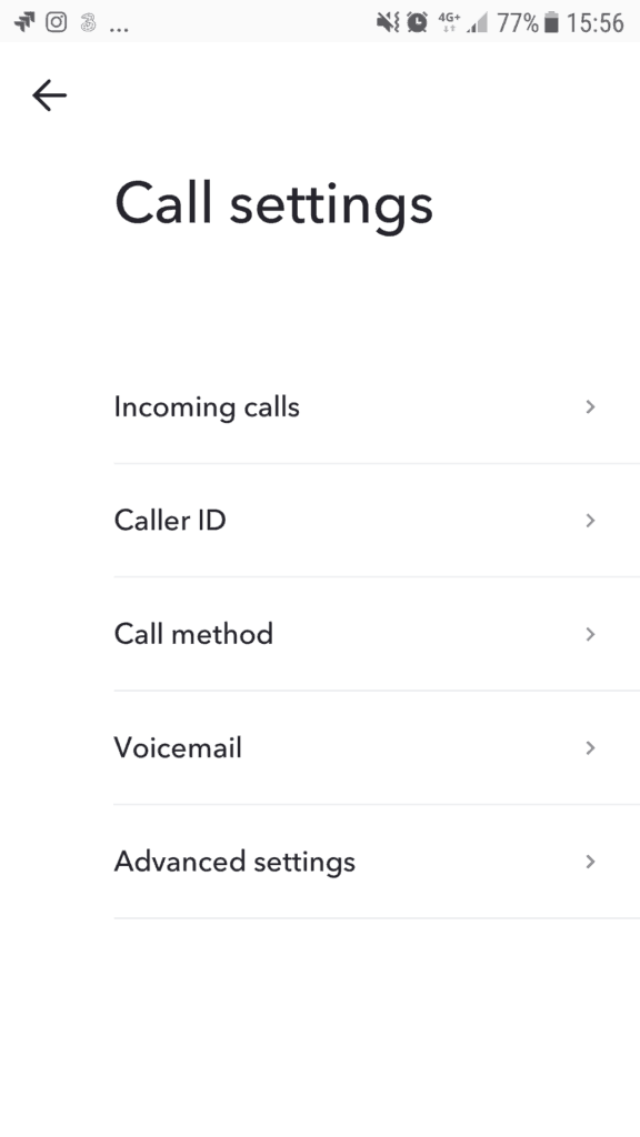 My Call Settings Sonetel