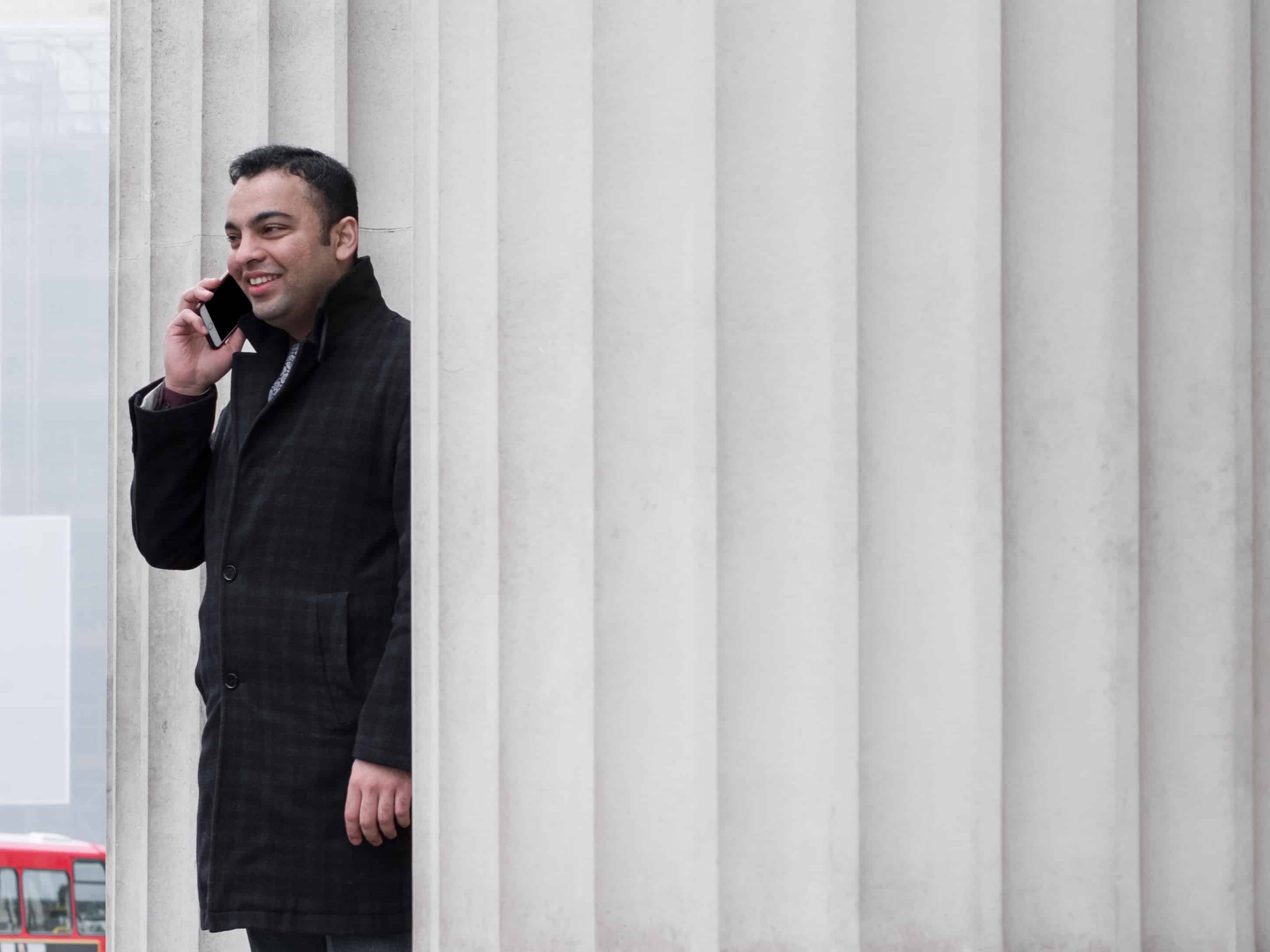 Making and receiving calls can be done with any mobile