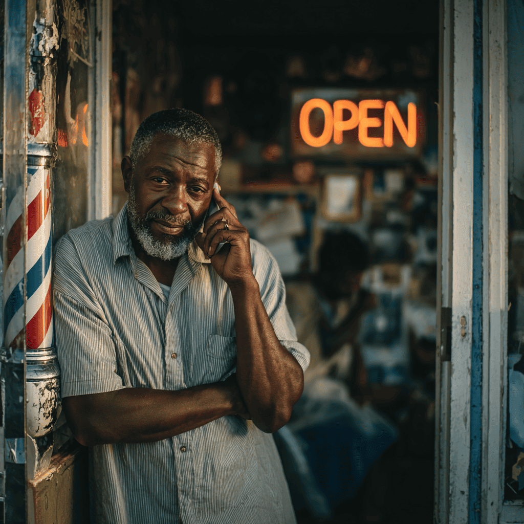 henrik67._A_middle-aged_Black_male_barbershop_owner_in_Atlant_8e28d092-41b5-4986-89f5-d5ce4d7f83e3_1